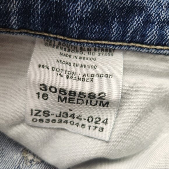 Levi's Relaxed Boot Cut Jeans Women's 16M Blue Stretch High Rise Western Denim - Picture 3 of 12